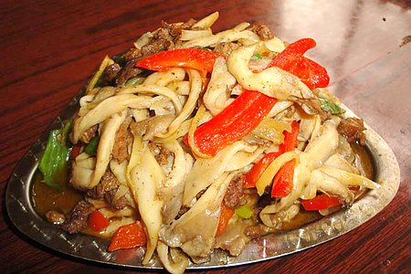 香辣社区-菜品荟萃-中国社区网-中国平菇志愿服黑芝麻蒸熟图片