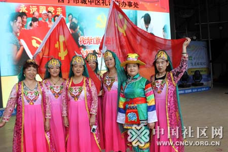 [湖北] 绣红旗志愿服务全国接力活动走进青海西