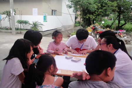 学大教育全国教师志愿团奔赴雅安-教师志愿者