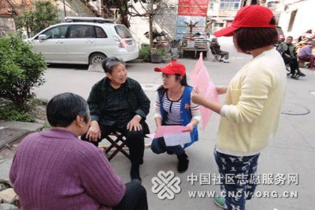 安徽天长路社区开展清明节文明祭祀宣传活动-