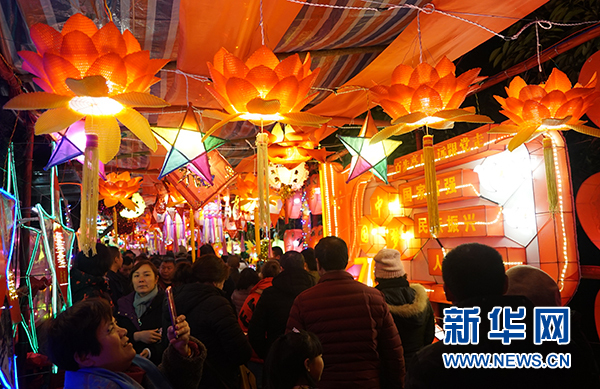 武汉:十九年持续举办 元宵灯展照亮和谐家园
